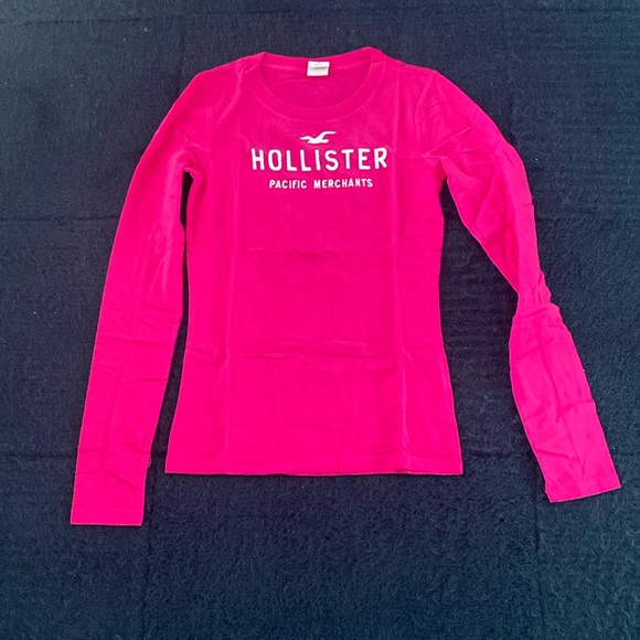 Hollister Fuchsia top size S - Picture 1 of 6